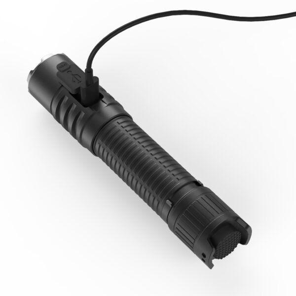 T36  3500 Lumens USB-C Rechargeable 21700 Tactical Flashlight - Image 4