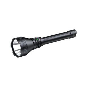 6500 Lumens dual beam reflector flashlight with 1300 meters beam